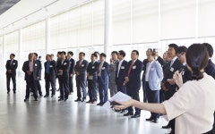 현대산업개발, 기부한 미술관에서 협력회사들과 상생간담회 가져