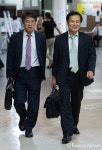 [포토] 법정 향하는 채희준-천낙붕 변호사