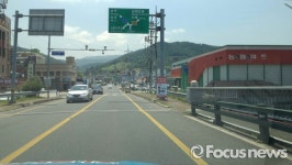 남해군, 삼동면 지족 삼거리 교통량 분산 모의실험