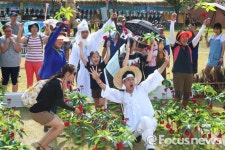 황금산삼 찾는다는데, 이 정도 뙤약볕쯤이야