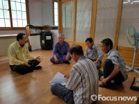 최평호 고성군수, 18곳 무더위쉼터 찾아 폭염 대비상황 점검