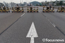 [포토] 교통 통제된 한남대교