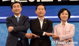 [포토] 한자리에 모인 더민주 당대표 후보