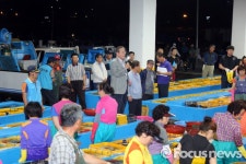 통영시, 통영수협 4개 위판장 방문