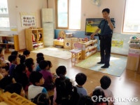 산청경찰서, 5일 창촌 어린이집서 교통안전교육