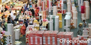 [포토] 북적이는 청과물시장