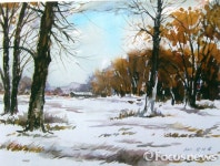 함양 천년숲 ‘상림’ 화폭에 담다