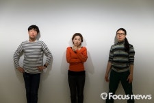 [포토] 연극 우리들의 이야기 시각장애 배우 3인방