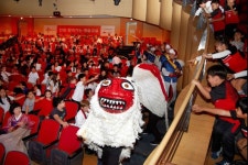 한화,  찾아가는 예술교실 통해 사물놀이·비보잉 공연 개최