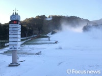 [포토] 대관령 때 이른 초겨울, 영하 6도