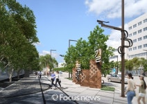 울산 북구 화봉사거리 일원, 꿈마루길 조성 제안