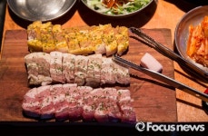 [포토] 강남 추풍령칼삼겹살의 주요 메뉴