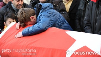 [포토] 이스탄불 총격 테러…슬픔 속의 장례식