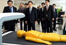 [포토] 서울디지털산업단지 방문한 황교안 권한대행