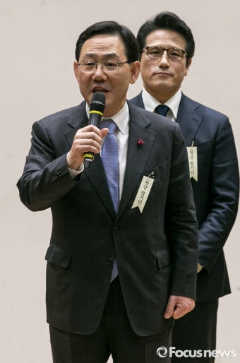 [포토] 주호영 개혁보수신당 원내대표 인사말