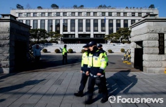 [포토] 경찰, 박 대통령 탄핵심판 최종선고일 갑호비상 발령
