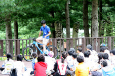 자전거 교육받고 숲과 친해져요