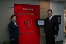 러시아 극동 국립대 부총장, 적십자간호대학 방문