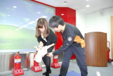 [메디포토] 강남소방서, 응급처치교육 실시