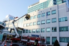 을지대학병원, 대전중부소방서와 합동 소방훈련