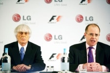 LG전자, 자동차경주대회 F1 공식후원