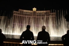 [라스베이거스호텔투어][라스베이거스] 크리스마스에 즐기는 벨라지오 호텔 분수쇼