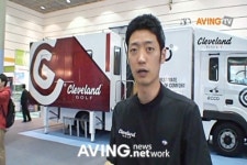 한국클리브랜드골프, 대형 투어 밴 공개