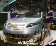 [2009 서울모터쇼]지엠대우, 친환경 전기자동차 시보레 볼트 선보여