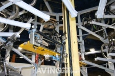 친환경 태양광자전거 주차타워 바이텔 전시