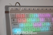[CeBIT 2010]LED 키보드에 띄운 LOVE 눈길