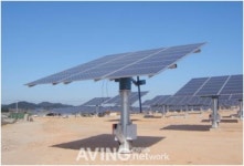 지앤알, 그린에너지엑스포서 2축 태양광 추적장치 전시