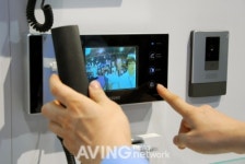 영광보안，자동문，CCTV，비디오폰，열쇠，설비 | '방문자 기억' 이지온 비디오도어폰 SHT-3005 공개