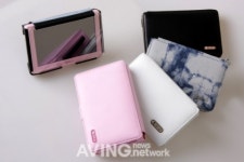 제누스, 코원 PMP V5 전용 천연가죽 케이스 출시