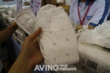 옥수수 전분으로 만든 100% 천연 기저귀 네띠