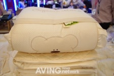 큐비앤맘, 오가닉 면사 사용한 아기용 침구류 전시