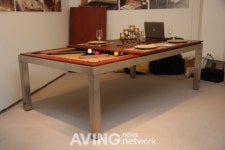 아라미스 퓨전 테이블, 당구대로 변신