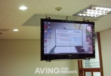 엠에스코리아, 교실 천정 TV 리프트 개발