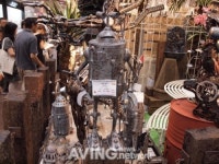 [동경 Gift Show 현장] 폐자재 재활용한 정원 인테리어 눈길