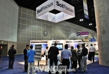 미국 SolFocus, 태양열 집열 시스템 SolFocus 1100S CPV 전시