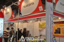 솔라센타, 소형 태양광 모듈 전시