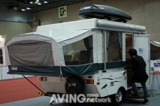 블루버드 엔터프라이즈, 콜맨 폴딩 트레일러 COBALT 선보여