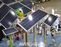 [그린에너지엑스포 현장] 위스코하이텍, 센서 기반 태양광 가로등 시스템 선보여