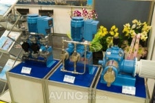 천세산업, 등속도 캠 보정원리 기술 적용된 무맥동 정량펌프 제품군 전시