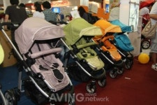 키디, 킨텍스 유아교육전서 디럭스 유모차 클릭앤무브플러스2 선보여