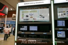 [KOBA 2011] 삼아지브이씨, 네트워크 기반 작업 환경의 에디우스 턴키 시스템