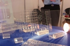 [LED EXPO&OLED EXPO 2011] 하나AMT, 차세대 평판 디스플레이에 필요한 정밀 유리 가공품 전시