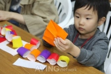 [2011 유아교육전 이벤트] 학부모와 아이가 함께하는 두뇌쑥, 재미쑥, 종이접기쑥쑥 종이접기 영재교실