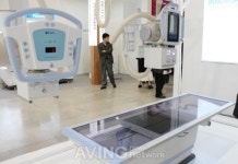 [KIMES 2012 현장] 동강의료기, 터치스크린 가능한 디지털 엑스레이 ELIN-T5 전시