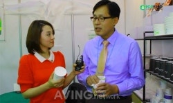 [ECO EXPO 영상] 성은바이오, 식물성 신소재로 코팅한 친환경 식품용기 선보여