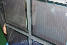 [2012 풍력에너지대전 현장] 티지솔라, 박막형 BIPV 스펙트라 시리즈 전시